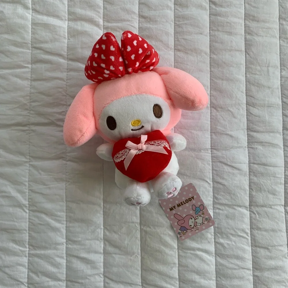 My Melody Sakura Heart Plush - Picture 2 of 10